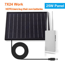 Carregar imagem no visualizador da galeria, 4G Router WIFI Wireless Outdoor 18650 Battery Solar Powerd GSM Sim Card 12V1A Solar IP Camera Security System Wireless AP Bridge