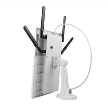 Carregar imagem no visualizador da galeria, Solar Powered 4G LTE Modem Router Solar Powered WiFi Extender 300Mbps 164FT WiFi Range 365 Day Cyclic Power Supply for Camping