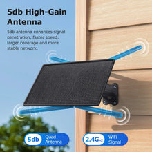 Carregar imagem no visualizador da galeria, SECTEC 4G SIM Card Solar Router 20W 20100mAh Battery with Sim Card Slot Outdoor for Trail Camera Security Cam IP66 Waterproof