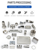 Carregar imagem no visualizador da galeria, Jiejia OEM Custom Factory CNC Service Precision CNC Parts Stainless Steel Machining Manufacturing Turning Parts