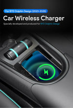 Carregar imagem no visualizador da galeria, For BYD Dolphin 2023 2024 2025 Mobile Phone Fast Charging Holder 15W Charger Board Car Wireless Charger