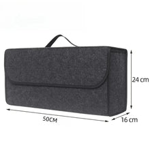 Carregar imagem no visualizador da galeria, Car Trunk Soft Felt Storage Box - Large Anti-Slip Compartment Organizer, Auto Boot Storage Accessories
