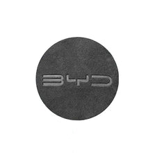 Carregar imagem no visualizador da galeria, For BYD Atto 1 3 dolphin Yuan PLus 2023 Car Steering Wheel Center Sticker Suede Leather Cover Auto Accessories