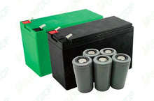 Carregar imagem no visualizador da galeria, Storage Battery and Inverter All in One for Solar System Rechargeable 12 Volt UPS Lithium Ion Batteries