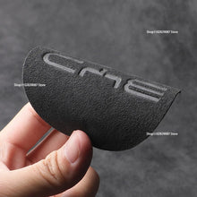 Carregar imagem no visualizador da galeria, For BYD Atto 1 3 dolphin Yuan PLus 2023 Car Steering Wheel Center Sticker Suede Leather Cover Auto Accessories