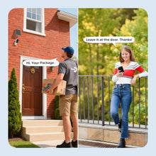 Carregar imagem no visualizador da galeria, XVIM 1080P Solar Security Camera Wireless WiFi 2K Solar Battery Powered Camera HD Home Security Protection PIR Human Detection