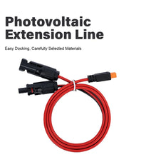Carregar imagem no visualizador da galeria, XT60 Solar Cable 12AWG PV Extension Wire with XT60 Connector for Solar Panel Power System Drone 