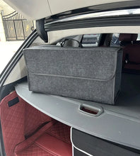 Carregar imagem no visualizador da galeria, Car Trunk Soft Felt Storage Box - Large Anti-Slip Compartment Organizer, Auto Boot Storage Accessories