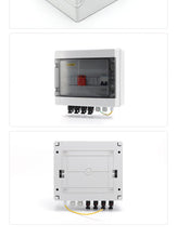 Carregar imagem no visualizador da galeria, Caja combinadora fotovoltaica Solar con protección contra rayos, 4 entradas, 1 salida, fusible CC 600V, MCB SPD, caja impermeabl