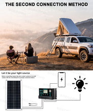 Carregar imagem no visualizador da galeria, 6000W Solar System Complete Kit 12V To 110V/220V 100A Controller 300W Panel Off-Grid Inverter System for Home/Camping Backup
