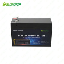 Carregar imagem no visualizador da galeria, Storage Battery and Inverter All in One for Solar System Rechargeable 12 Volt UPS Lithium Ion Batteries