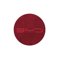 Carregar imagem no visualizador da galeria, For BYD Atto 1 3 dolphin Yuan PLus 2023 Car Steering Wheel Center Sticker Suede Leather Cover Auto Accessories