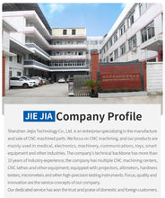 Carregar imagem no visualizador da galeria, Jiejia OEM Custom Factory CNC Service Precision CNC Parts Stainless Steel Machining Manufacturing Turning Parts
