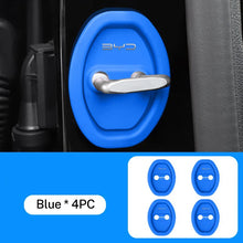Carregar imagem no visualizador da galeria, 2pc Mute Damping Cushion Silicone Car Door Lock Buckle Cover for BYD Atto 3 Tang F3 E6 Dmi Qin Yuan Song plus EV Dolphin Seagull