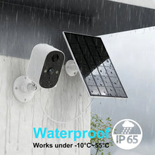 Carregar imagem no visualizador da galeria, XVIM 1080P Solar Security Camera Wireless WiFi 2K Solar Battery Powered Camera HD Home Security Protection PIR Human Detection