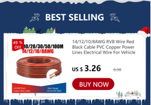 Carregar imagem no visualizador da galeria, Heat Resistant Tinned Copper Cable 18 16 14 12 10 8 6 4 AWG 12V Electrical Silicone Wire For Automotive Car Solar Panel Battery