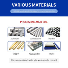 Carregar imagem no visualizador da galeria, nice precision cnc machining service cnc machining parts manufacturer supplier factory custom oem aluminum Stainless steel