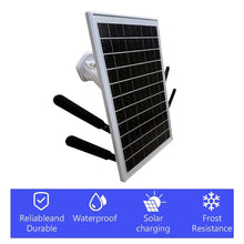 Carregar imagem no visualizador da galeria, Solar Powered 4G LTE Modem Router Solar Powered WiFi Extender 300Mbps 164FT WiFi Range 365 Day Cyclic Power Supply for Camping