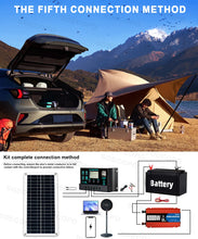 Carregar imagem no visualizador da galeria, 6000W Solar System Complete Kit 12V To 110V/220V 100A Controller 300W Panel Off-Grid Inverter System for Home/Camping Backup