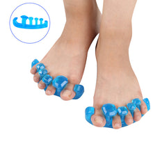 Carregar imagem no visualizador da galeria, Protetor de unhas azul para correção de hálux
