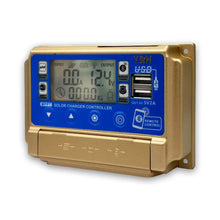 Carregar imagem no visualizador da galeria, Y&amp;H 30A MPPT Solar Charge Controller 12V/24V Auto with LCD Display Bluetooth Connection, Dual USB for GEL,FLD,Lithium Battery
