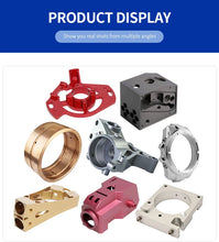 Carregar imagem no visualizador da galeria, Jiejia OEM Custom Factory CNC Service Precision CNC Parts Stainless Steel Machining Manufacturing Turning Parts
