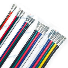 Carregar imagem no visualizador da galeria, 2 3 5 6 4Pin Electric Cable 22 20 18AWG PVC Tinned Copper Wire Electrical Wire For LED Strip Speaker Fan Lights Solar Panel DIY
