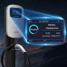Carregar imagem no visualizador da galeria, Ships from Brazil Smart 7kW EV Charger Electric vehicle charging station Type 2 Wallbox Electric Car AC Charger 110V 127V 220V
