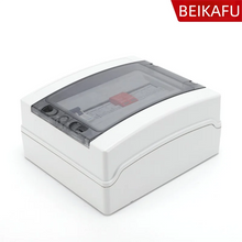 Carregar imagem no visualizador da galeria, Caja combinadora fotovoltaica Solar con protección contra rayos, 4 entradas, 1 salida, fusible CC 600V, MCB SPD, caja impermeabl
