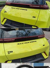 Carregar imagem no visualizador da galeria, For BYD Dolphin Surf Dolphin Mini Atto 1 2023-2025 Blacked Emblem BYD Rear Letter Exterior Decal Sticker Modification
