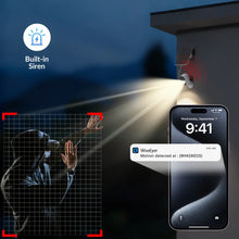 Carregar imagem no visualizador da galeria, XVIM 1080P Solar Security Camera Wireless WiFi 2K Solar Battery Powered Camera HD Home Security Protection PIR Human Detection
