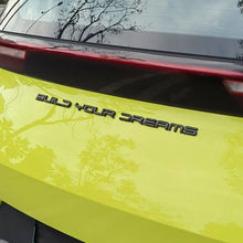 Carregar imagem no visualizador da galeria, For BYD Dolphin Surf Dolphin Mini Atto 1 2023-2025 Blacked Emblem BYD Rear Letter Exterior Decal Sticker Modification
