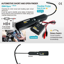 Carregar imagem no visualizador da galeria, Car Short Open Circuit Tester EM415PRO Automotive Electrical Finder DC 6-42V Car Repair Cable Circuit Wire Tracker RepairingTool
