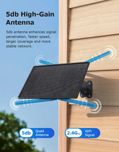 Carregar imagem no visualizador da galeria, SECTEC 4G SIM Card Solar Router 20W 20100mAh Battery with Sim Card Slot Outdoor for Trail Camera Security Cam IP66 Waterproof
