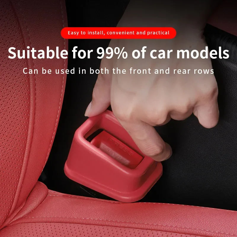 Car Seat Belt Buckle Stopper For BYD Song PLUS DM - i Dolphin Yuan Fits Both Front Rear Seats Practical Auto Interior Accessory