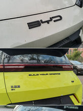 Carregar imagem no visualizador da galeria, For BYD Dolphin Surf Dolphin Mini Atto 1 2023-2025 Blacked Emblem BYD Rear Letter Exterior Decal Sticker Modification
